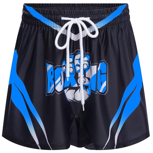 Kinder Jungen Shorts Farbe Block Hosen Thematisch Böden Boxen Kostüme Fitness - Picture 31 of 46