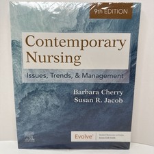 Contemporary Nursing: Issues, Trends, & - Paperback, 9th Edition Sealed -Code