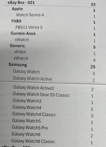 Joblot Of Samsung And Various Smart Watches (021) - Zdjęcie 2 z 2