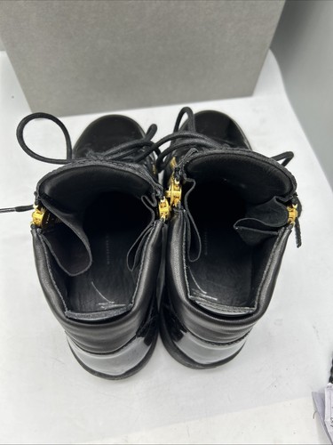 Giuseppe Zanotti Donna 7 Maggio London Sneaker in Pelle Mid Doppia Zip - Foto 5 di 10