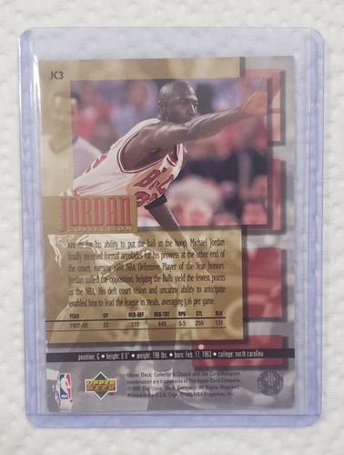 1995-96 Upper Deck The Jordan Collection #JC3 - Picture 2 of 6