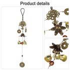 Métal Vent Carillons Cuivre Sonnette Extérieur Jardin Yard Maison Suspendu Décor