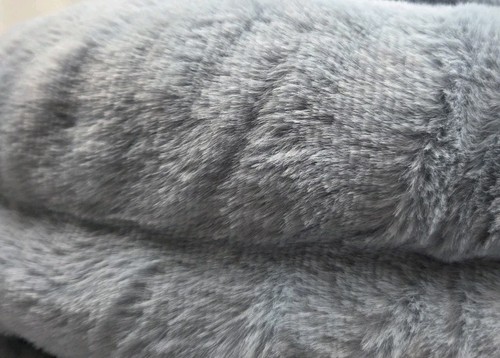 NWT Minky Couture Premium Light Blue Color Luxury Blanket Grande 60x84 - Picture 2 of 2