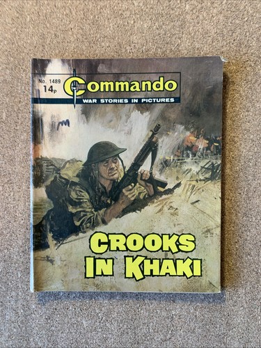 Commando UK Lot Of 10 Between #1477 and 1560 Good Condition 1981 - Picture 8 of 24