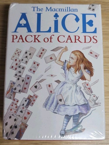 Macmillan Alice Pack of Cards by Lewis Carroll (2017, 52 Card Deck) - Bild 1 von 6