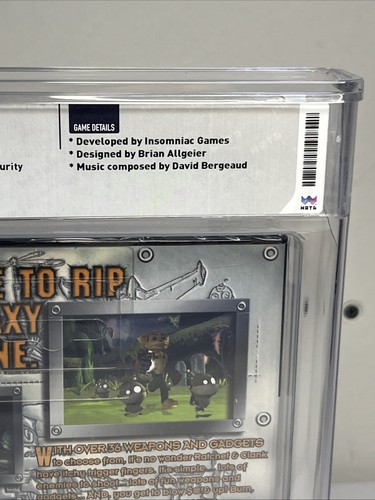 Ratchet and Clank 2002 PS2 Playstation 2 WATA 9.8 A+ Graded! Top Qualität bei eBay - Bild 9 von 10