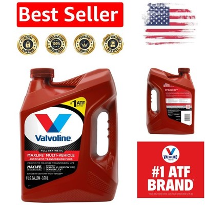 MaxLife 1 Gallon Full Synthetic Multi-Vehicle ATF for Maximum Transmission Life