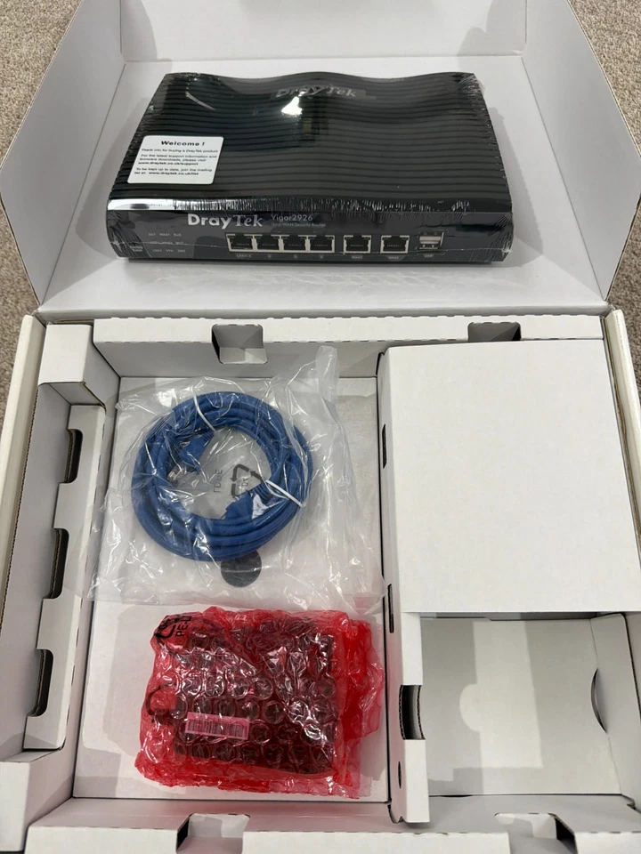 DrayTek Vigor 2926 Dual-WAN Security Router Non-WiFi Ref001 - Image 4 of 4