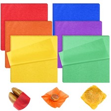 240 Pcs 7 x 7 Inch Deli Paper Sheets Sandwich Dry Wax Paper Oil Proof Food Ba...