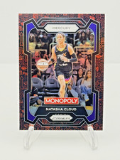 2024 Panini Prizm Monopoly WNBA - Natasha Cloud Red Black Icons #11 Mercury