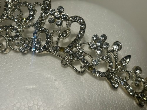 Metall Diadem mit Kristallen Prinzessin Diadem Königin Cosplay Diadem - Bild 7 von 15
