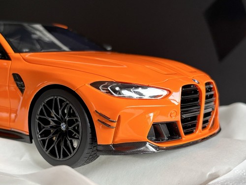 Super Rare 1:18 Top Speed TSM BMW M4 Competition Fire Orange Limited Edition!! - Picture 16 of 24