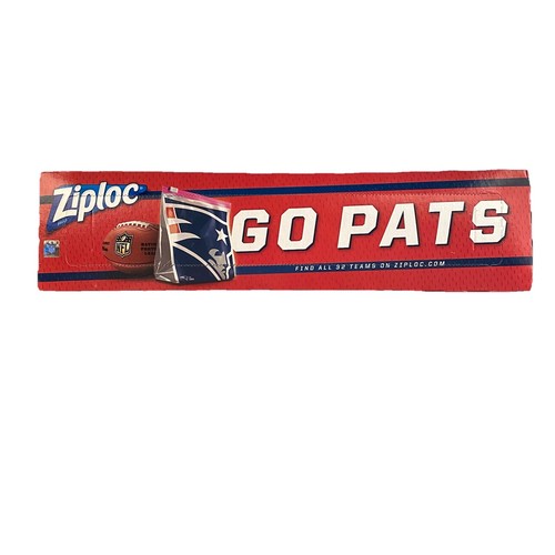 NFL New England Patriots Ziploc Slider Storage Bags 1 Gal & Twist N Loc 2-1 Pint - Bild 4 von 11