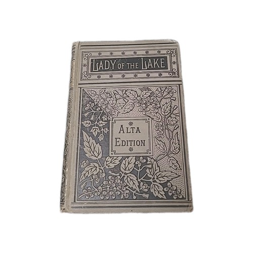 1885 Illustrated "The Lady of the Lake" Sir Walter Scott (Hardcover)
