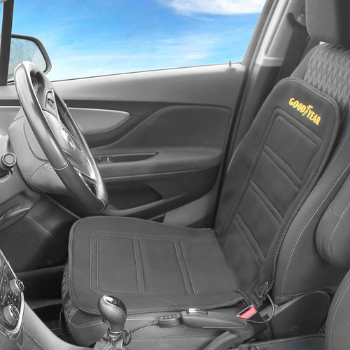 Goodyear Luxury Heated Car Seat Cushion Heater Aftermarket Universal Fit 12V - Picture 5 of 7