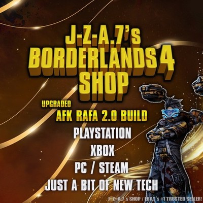 Borderlands 4  UPGRADED AFK RAFA 2.0 BUILD JAKOBS DEADEYE BL4  PC-PS-XBOX MOXSY
