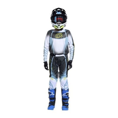 Troy Lee Designs Spring 2026 Youth GP Pro Framework MX Combo Kit Carbon Grey