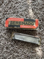 Vintage Butterfly Harmonica  Serenado Hohner