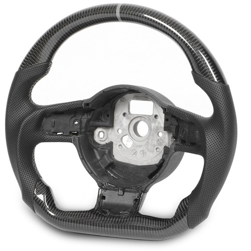 Custom Steering Wheel Nardo Gray Carbon Fiber Stitching Sports Comfortable - Picture 12 of 23