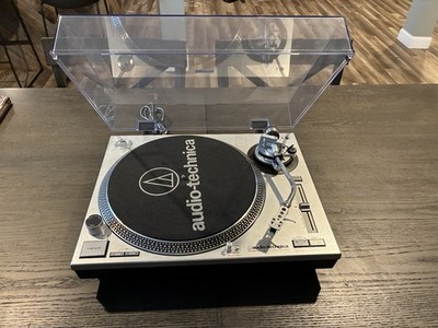Audio-Technica AT-LP120-USB Direct Drive Turntable - Silver