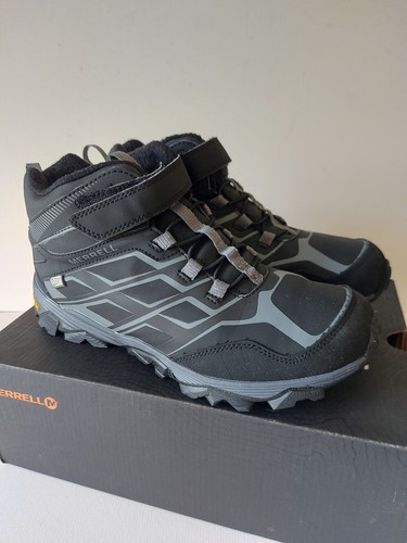 Merrell Moab Mid AC Artic/Bl Walking Boots Size 5 UK NEW - Picture 4 of 9