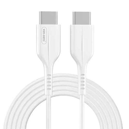 USB-C to USB-C Fast PD Charging Cable 1m 2m 3m Type-C White Charger Lead 3-Pack - Picture 5 of 7