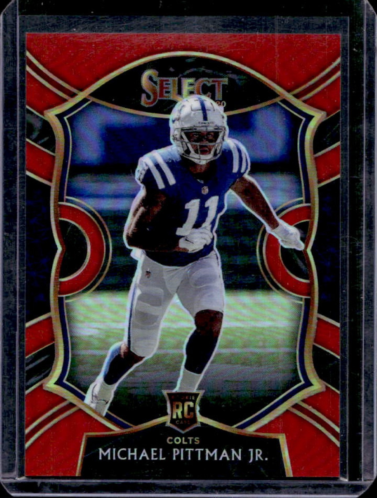 2020 Select Michael Pittman Jr. RC Red Prizm Concourse #96/99 Colts