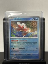 Pokémon Prismatic Evolutions Goldeen 020/131 (Pokeball Pattern) Holo NM