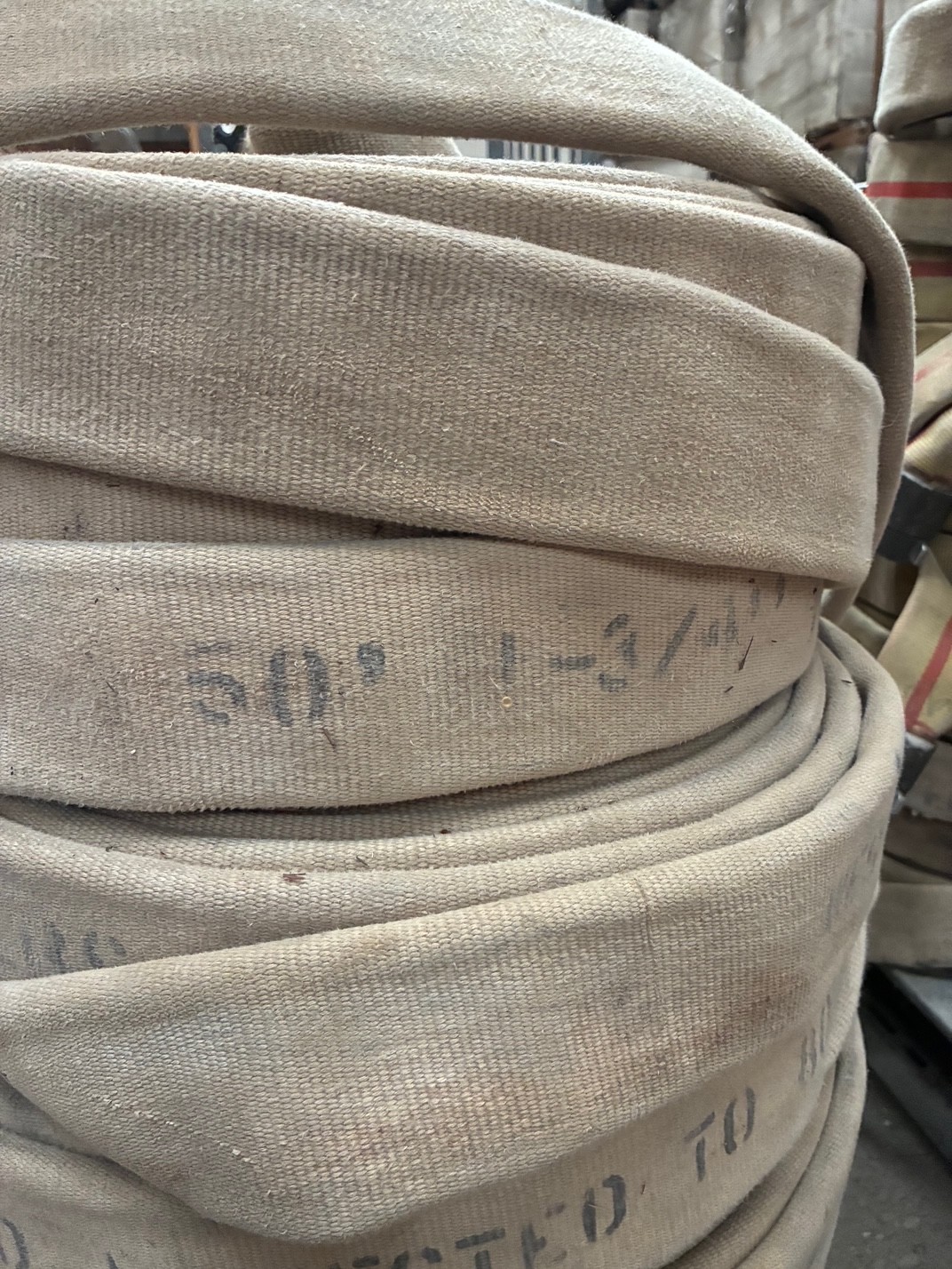 Fire Hose - 1-1/2" x 50' w/ 2 Couplings