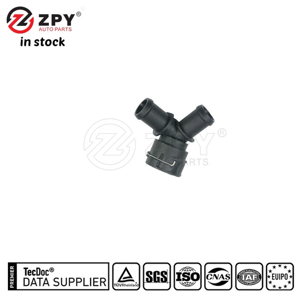 Adaptador rápido de brida de refrigerante ZPY para Audi TTS Quattro 2016-2023 5Q0122291AB Foto 2 de 4