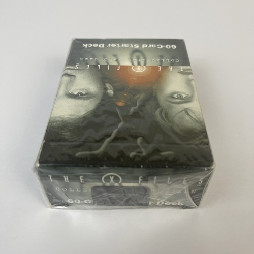 The X-Files Card Game 60 Card Starter Deck New Sealed 90s Vintage 1996 USPC Game - Picture 4 of 6
