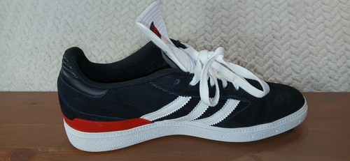 Size 7 - adidas Busenitz Pro Black White Scarlet B22767 - Picture 8 of 13