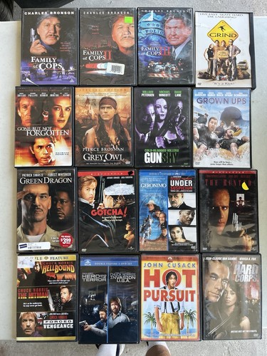 #11 80's 90' Action Comedy YOU PICK CHOOSE $5 Total Shipping Drop Down Menu Bar - Picture 7 of 17