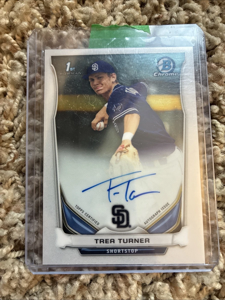 Trea Turner Baseball Sports Trading Cards & Accessories Rookie for