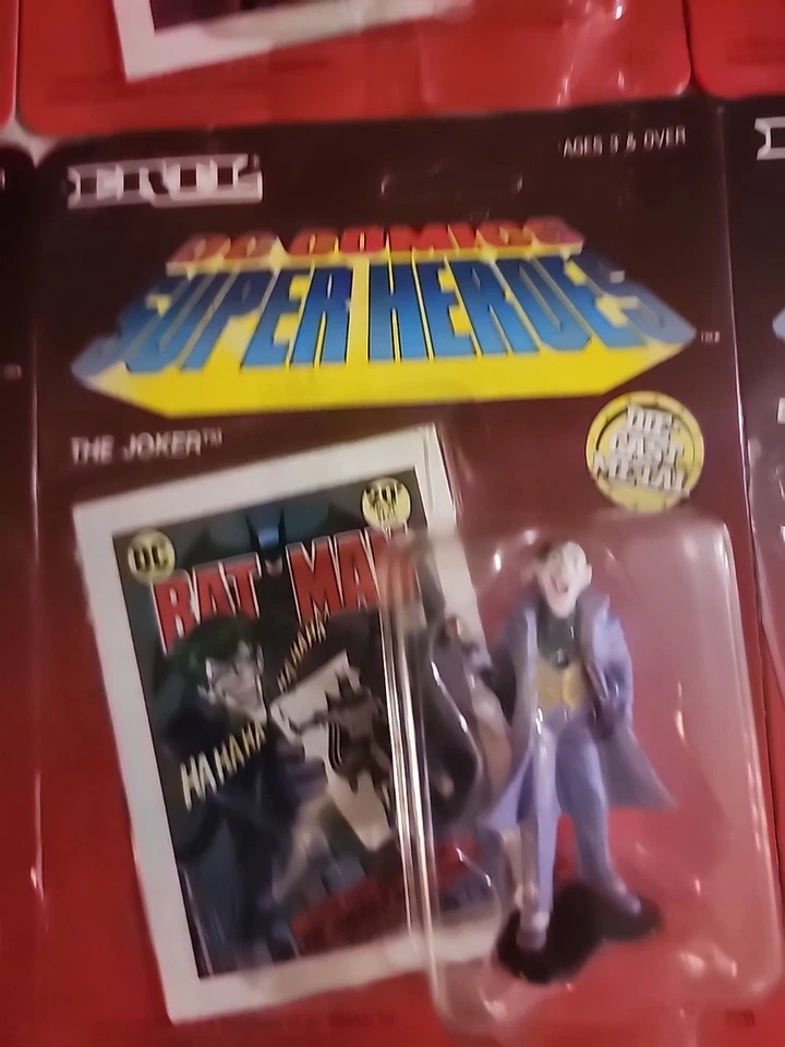 Lote De 10 1990 Ertl DC Super Heroes Juego Completo Diecast NUEVO SIN CAJA Foto 4 de 4