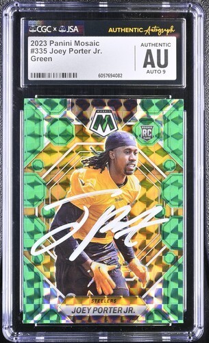 Panini Joey Porter Jr. 2023 mosaico verde CGC - Imagen 1 de 2