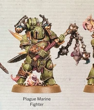 Warhammer 40k Death Guard Plague Marines HEAVY PLAGUE WEAPON Melee Plague Flail