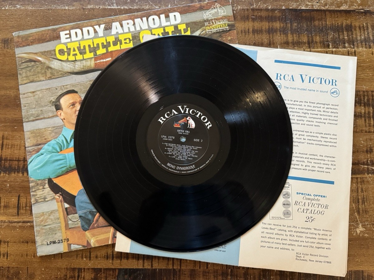 Eddy Arnold – Cattle Call Vinyl LP Record Album LSP-2578 Classic