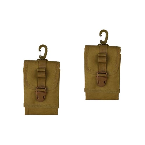 2 Count Running Pouch for Phone Outdoor Multifunctional Bag Waist Belt - Picture 12 of 12