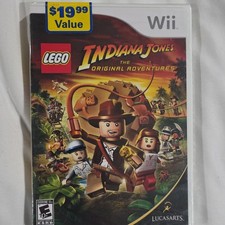 LucasArts LEGO Indiana Jones Wii NTSC-U/C E10+ Manual Included NIB