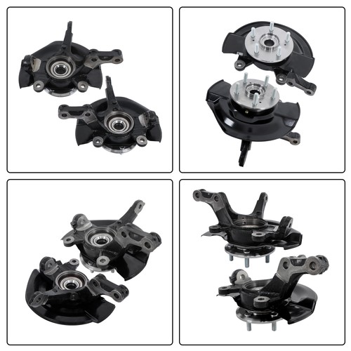 Steel Steering Knuckle & Wheel Hub Bearing Assembly Fit For Honda CR-V 2007-2009 - Foto 6 di 11
