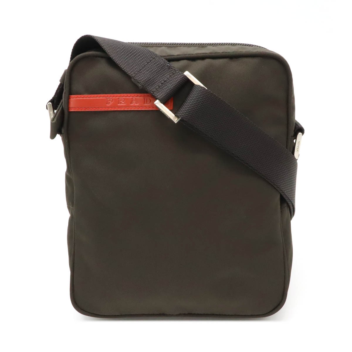 Prada Sport Line Brown Nylon Crossbody Shoulder Bag B8674
