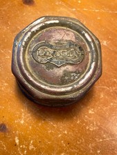 Antique 1920s Lincoln Auto Axle Hub Cap Dust Cover Grease Cap Barn Find 3.6 Antique 1920s Lincoln Auto Axle Hub Cap Dust Cover Grease Cap Barn Find 3.6