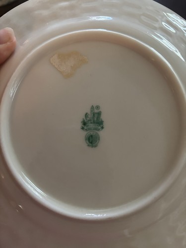 Belleek Salad Plate & 3 Mugs ~ 6th Green Marking - Picture 5 of 5