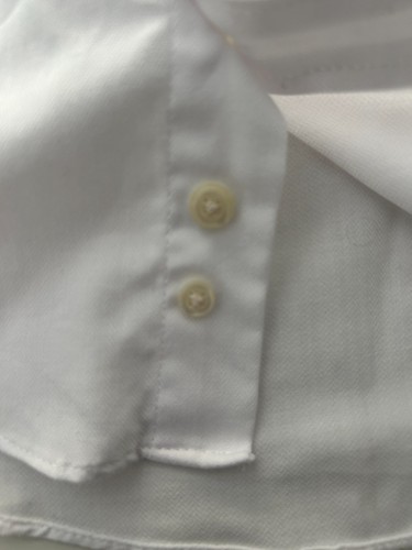 Cat and Jack Boys White Button Down Long Sleeve Shirt Youth M (8) - Picture 11 of 12