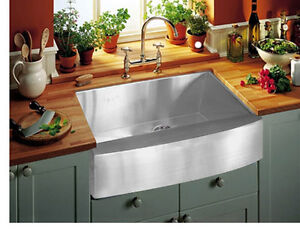 Stainless Steel Farmhouse Kitchen Sinks 33" single bowl stainless steel farmhouse apron kitchen sink-apron Stainless Steel Farmhouse Kitchen Sinks 33" single bowl stainless steel farmhouse apron kitchen sink-apron