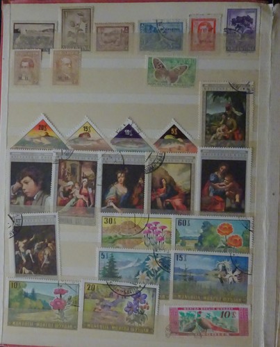 650 francobolli mondo: Ruanda Bulgaria Monaco Mongolia Laos Marocco Belgio ecc. - Foto 3 di 16