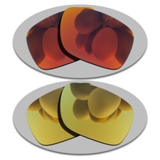 Fire Red Yellow Gold Lenses Replacement For-Oakley Holbrook Mix OO9384 Polarized