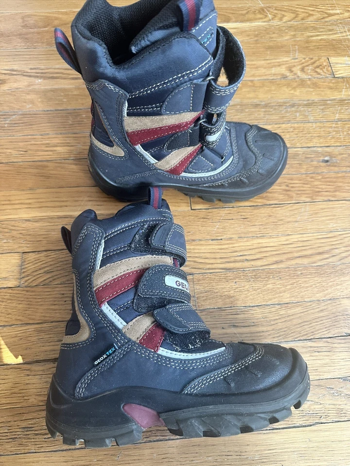 Geox Snow Boots Size 12 Kids Eu 30 - Image 2 of 4