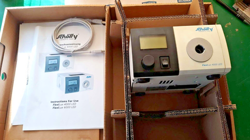 SCHÖLLY FIBROPTIC FX 4000 LED FX.4000.LED 1200213 LED FLEXILUX 12VDC 5,42A - Imagen 2 de 11